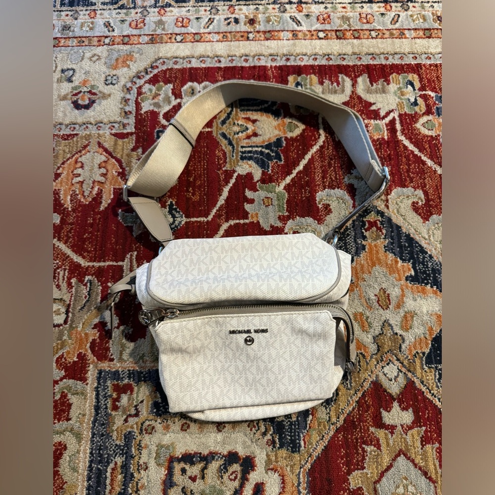 Michael Kors Cream Crossbody Bag